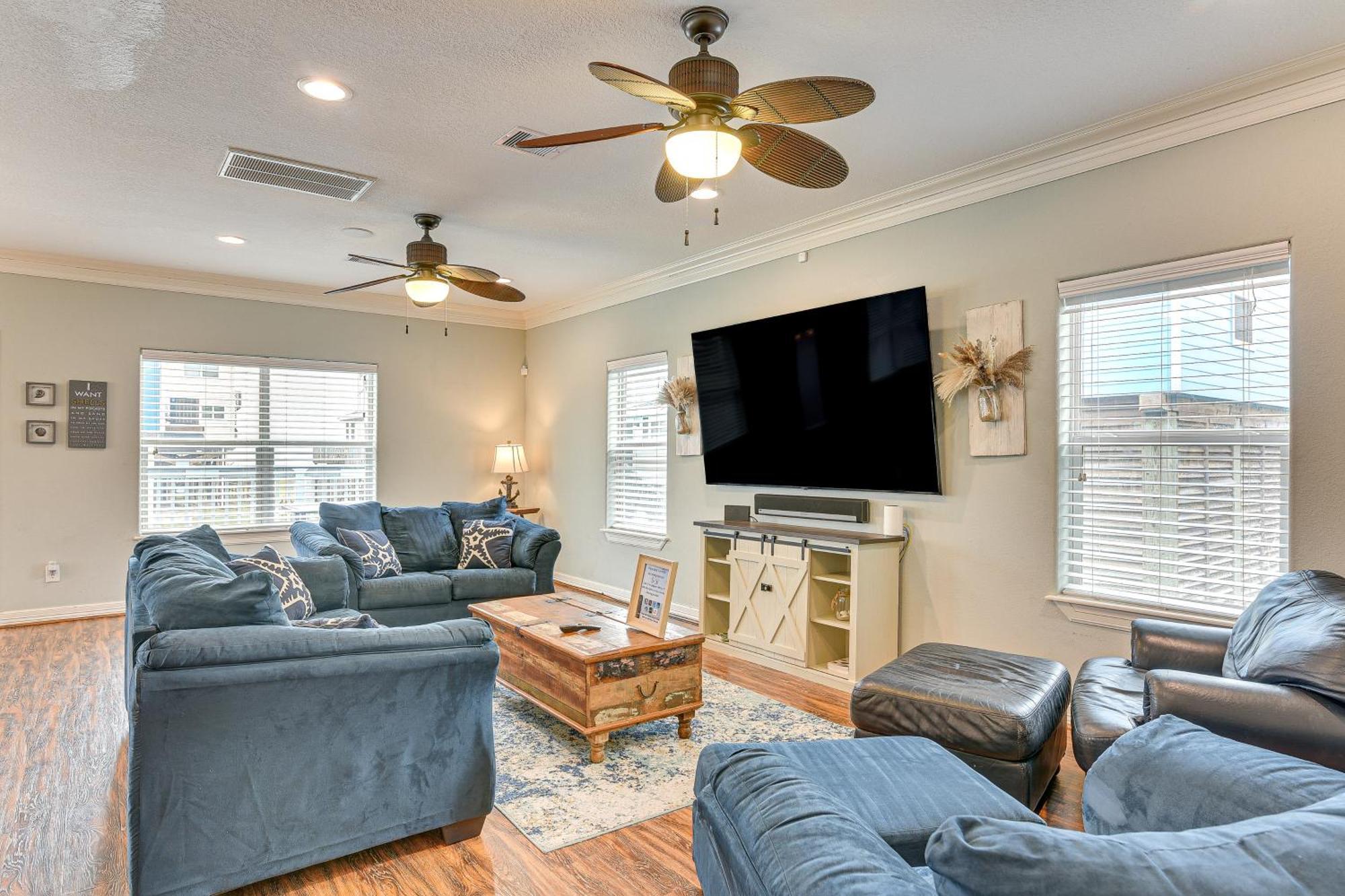 Large Group Gulf Retreat, Steps To Surfside Beach! エクステリア 写真